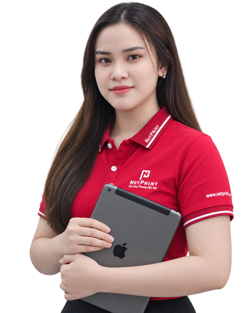 Nhân viên NetPrint tư vấn báo giá