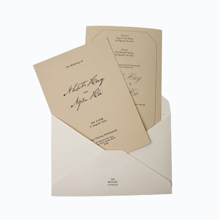 Thiệp mời, thiệp cưới in tại NetPrint
